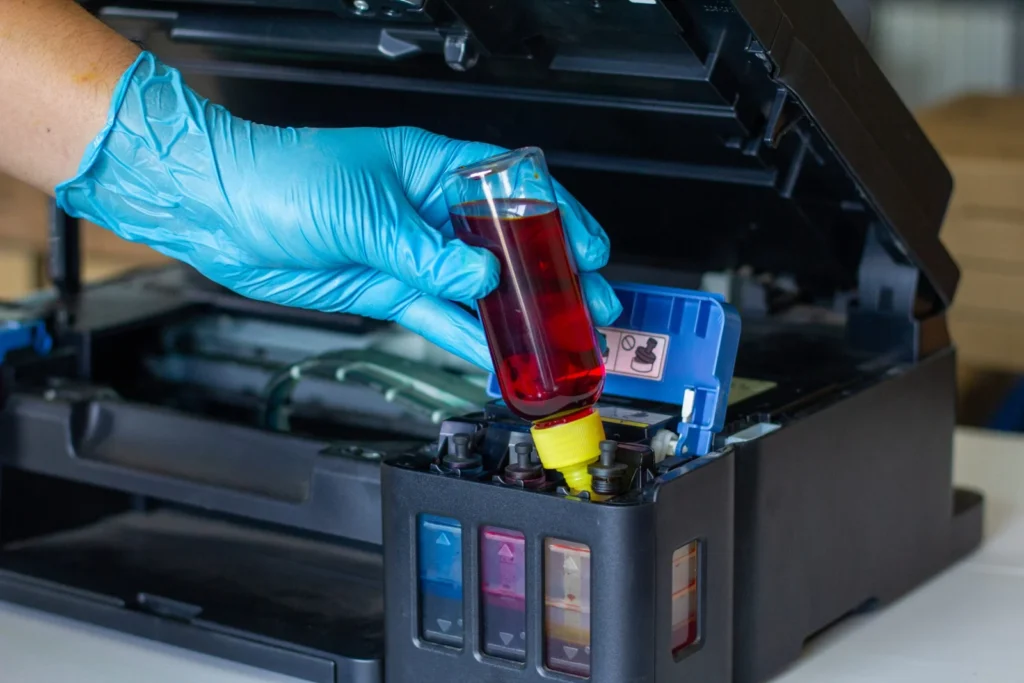 Impressora tanque de tinta