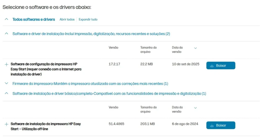 Como instalar driver para impressora HP no Windows.