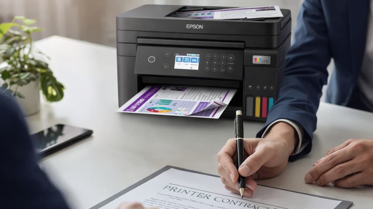 Melhor impressora para escritório de advocacia em 2026: fax, ADF e custo por página