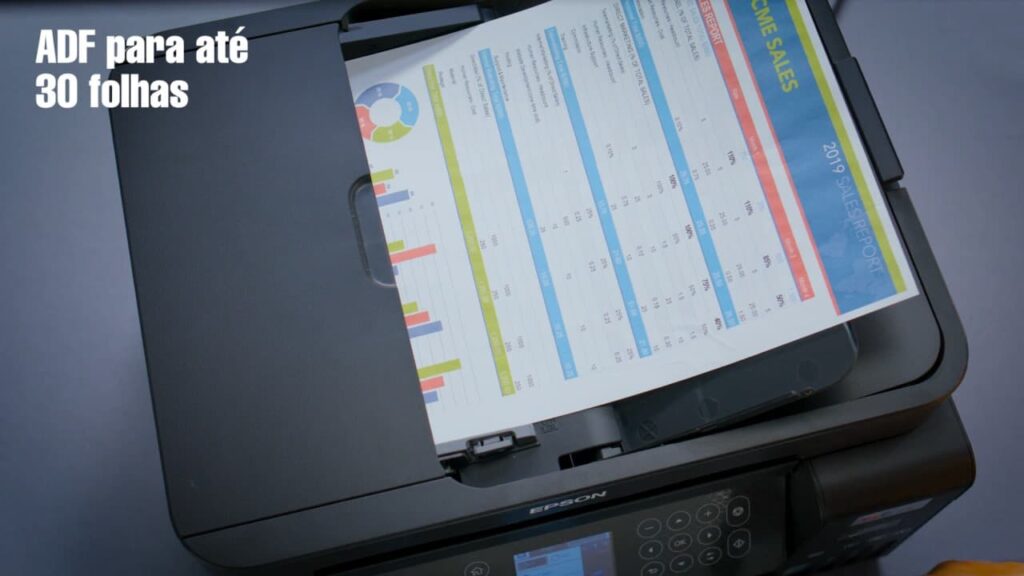 Alimentador automático de documentos ADF da Epson L6270 com 30 folhas