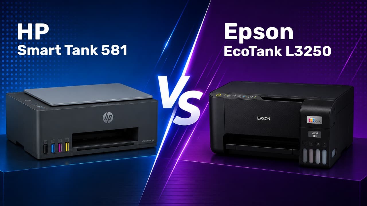 HP Smart Tank 581 x Epson L3250 (vs): qual tanque de tinta comprar