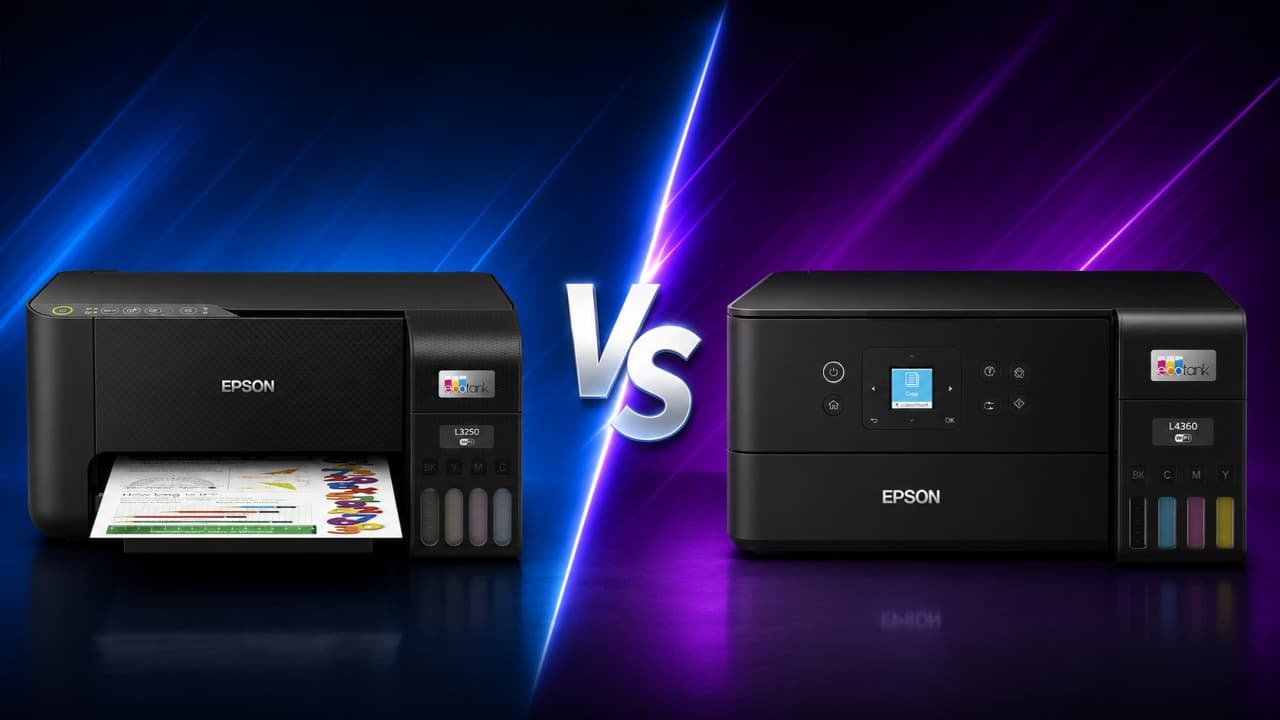 Epson L3250 x L4360 (vs): vale a pena pagar R$500 a mais?
