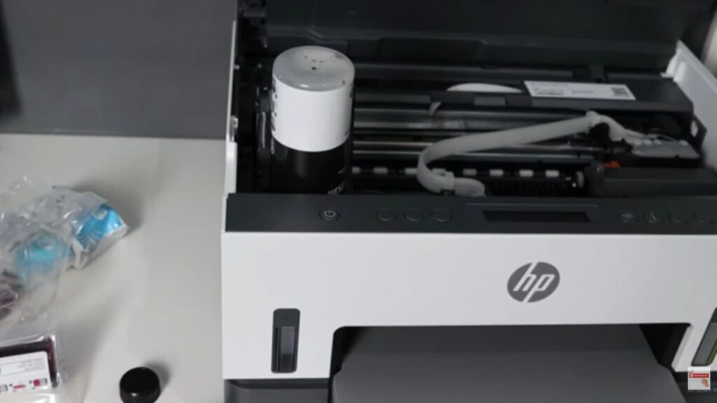Documento impresso em frente e verso automático na HP Smart Tank 724